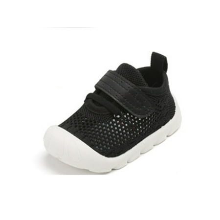 Welliumy Girls Boys Walking Shoe First Walker Casual Shoes Slip On Flats Summer Sneakers Sport Comfort Mesh Sandals Black-B 7.5C
Welliumy Girls Boys Walking Shoe First Walker Casual Shoes Slip On Flats Summer Sneakers Sport Comfort Mesh Sandals Black-B 7.5C
