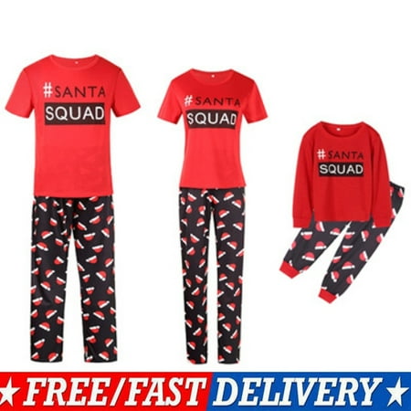 ZIYIXIN Christmas Family Matching Pajamas Set Letter Print Tops and Pants Pajama PJS Sets Sleepwear for Family
ZIYIXIN Christmas Family Matching Pajamas Set Letter Print Tops and Pants Pajama PJS Sets Sleepwear for Family