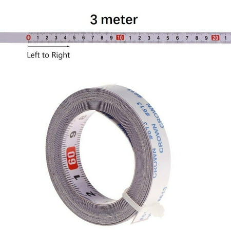BAMILL 1-5M Self Adhesive Metric Miter Track Tape Measure Scale Ruler Woodworking Tools
BAMILL 1-5M Self Adhesive Metric Miter Track Tape Measure Scale Ruler Woodworking Tools