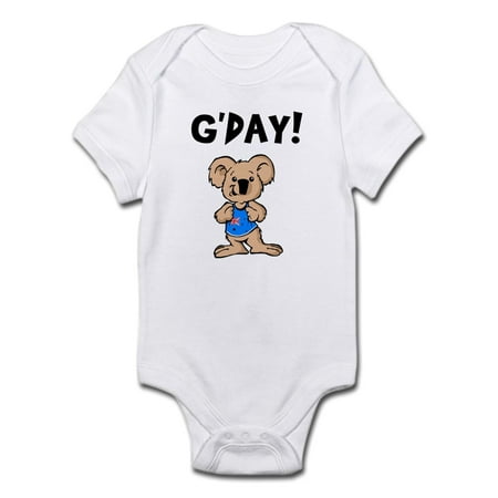 CafePress - Australian Koala G day Infant Creeper - Baby Light Bodysuit