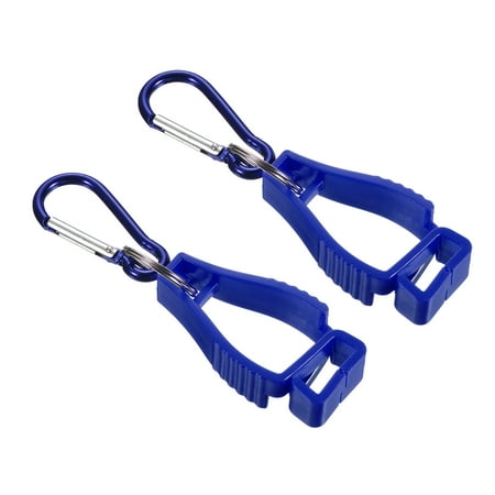 Unique Bargains Glove Keeper Gloves Grabber Clips Holder Hanger for Helmet
