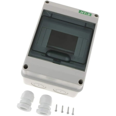 Nvzi Circuit Breaker Distribution Box Outdoor Waterproof Distribution Box Breaker for 5 WAYS Circuit Breaker Indoor on The Wall
Nvzi Circuit Breaker Distribution Box Outdoor Waterproof Distribution Box Breaker for 5 WAYS Circuit Breaker Indoor on The Wall