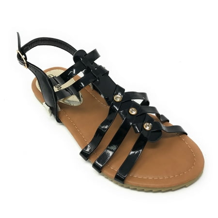 Victoria K Metallic Strappy Sandal (Women s)