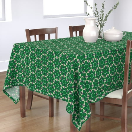 Cotton Sateen Tablecloth 70 x 144 - Bloom Latte Bold Retro Modern Mid Century Green Navy Tan Beige Zucchini Nordic Scandinavian Medium Print Custom Table Linens by Spoonflower
Cotton Sateen Tablecloth 70 x 144 - Bloom Latte Bold Retro Modern Mid Century Green Navy Tan Beige Zucchini Nordic Scandinavian Medium Print Custom Table Linens by Spoonflower
