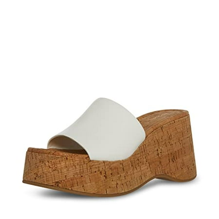 Madden Girl Women s Zaharra Wedge Sandal White Paris 9