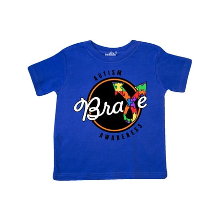 Inktastic Autism Awareness Brave with Puzzle Piece Ribbon Gift Toddler Boy or Toddler Girl T-Shirt
Inktastic Autism Awareness Brave with Puzzle Piece Ribbon Gift Toddler Boy or Toddler Girl T-Shirt
