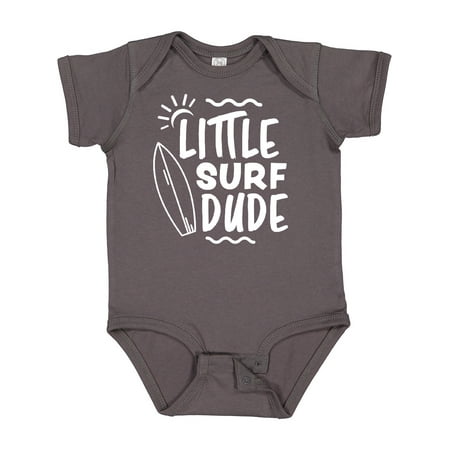 Inktastic Little Surf Dude with Surfboard Gift Baby Boy Bodysuit