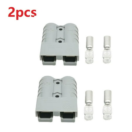 Suyin For 50A Plug Cable Terminal Battery Power Connector Black Grey Red 2Pcs 
Suyin For 50A Plug Cable Terminal Battery Power Connector Black Grey Red 2Pcs