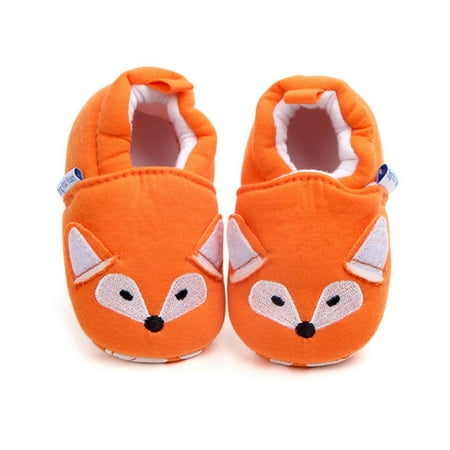 Classic Baby Shoes Cotton Cartoon Animal Boy Girl Shoes First Walkers Casual Shoes Orange 12-18 Months
Classic Baby Shoes Cotton Cartoon Animal Boy Girl Shoes First Walkers Casual Shoes Orange 12-18 Months