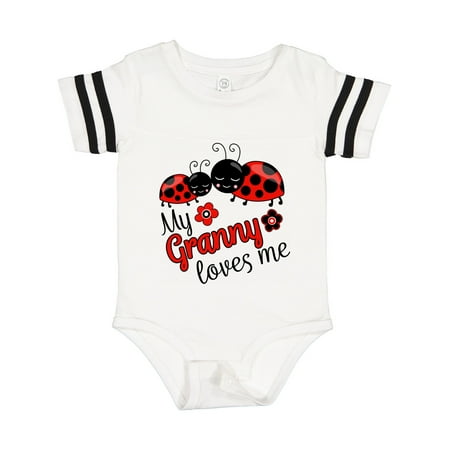 Inktastic My Granny Loves Me with Cute Ladybugs Gift Baby Boy or Baby Girl Bodysuit
Inktastic My Granny Loves Me with Cute Ladybugs Gift Baby Boy or Baby Girl Bodysuit