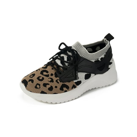 Welliumy Womens Athletic Shoe Slip On Sock Shoes Breathable Sneakers Sports Running Sneaker Workout Anti-Slip Mesh Trainers Brown Leopard Print 8
Welliumy Womens Athletic Shoe Slip On Sock Shoes Breathable Sneakers Sports Running Sneaker Workout Anti-Slip Mesh Trainers Brown Leopard Print 8