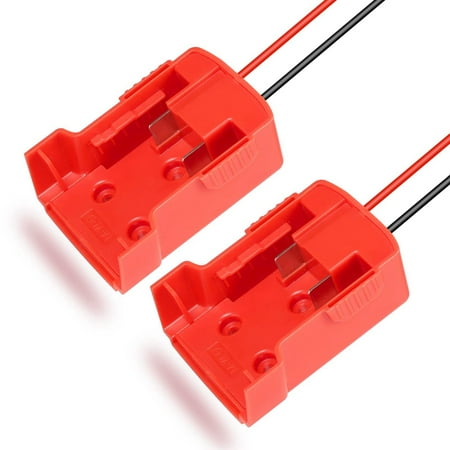 Power Wheels Adapter Compatible with M18 Battery 18V for Power Wheels PowerTool Battery Converters 2Pcs
Power Wheels Adapter Compatible with M18 Battery 18V for Power Wheels PowerTool Battery Converters 2Pcs