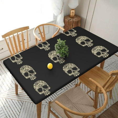 Home Deluxe Tablecloth Skull Waterproof Elastic Rim Edged Table Cover- For Christmas Parties And Picnics 5ft
Home Deluxe Tablecloth Skull Waterproof Elastic Rim Edged Table Cover- For Christmas Parties And Picnics 5ft