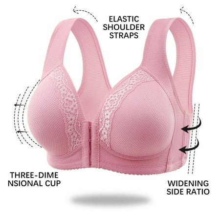 Kiplyki Bras for Women Clearance Comfortable No Steel Ring Breathable Gathering Front Opening Buckle Underwear
Kiplyki Bras for Women Clearance Comfortable No Steel Ring Breathable Gathering Front Opening Buckle Underwear