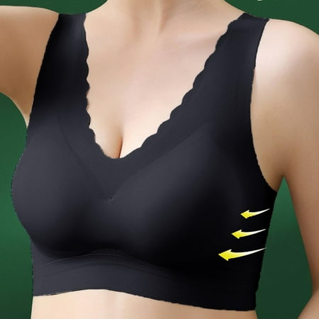 Paiwinds Savings Clearance Women Lady Lace Gathered Bra Plus Size Sports Bra Underwear Yoga Hollow Out Bra Cup Black
Paiwinds Savings Clearance Women Lady Lace Gathered Bra Plus Size Sports Bra Underwear Yoga Hollow Out Bra Cup Black