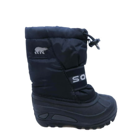 Pre-owned Sorel Unisex Black Boots size: 7 Todder