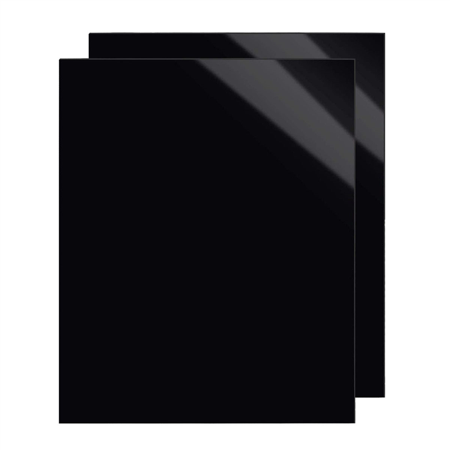 2 Pack Black Acrylic Sheets 11.8 x 15.75 x 1/8 Inch (3mm) Thin Cast Plexiglass Panel/Board for Sign Painting Frame
2 Pack Black Acrylic Sheets 11.8 x 15.75 x 1/8 Inch (3mm) Thin Cast Plexiglass Panel/Board for Sign Painting Frame