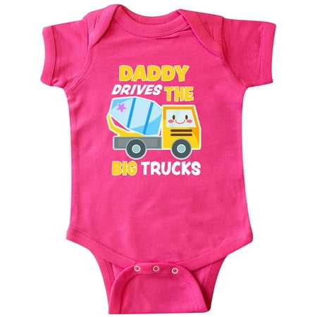 Inktastic Daddy Drives The Big Trucks with Cement Truck Gift Baby Boy or Baby Girl Bodysuit
Inktastic Daddy Drives The Big Trucks with Cement Truck Gift Baby Boy or Baby Girl Bodysuit