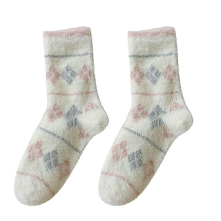 Fashion Socks Women Winter Printing Thickened Coral Mink Fleece Socks Nonslip Floor Socks Stockings 
Fashion Socks Women Winter Printing Thickened Coral Mink Fleece Socks Nonslip Floor Socks Stockings