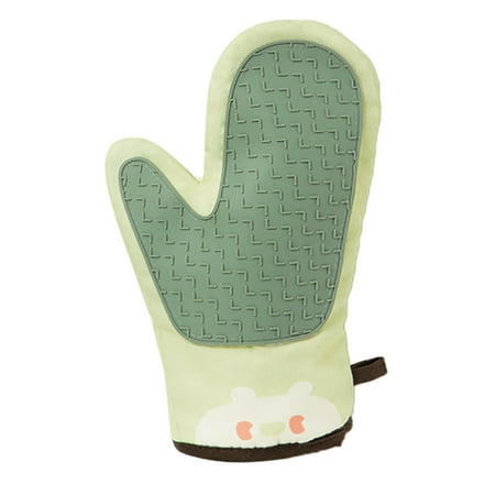 Promotion Clearance! 1Pc Silicone Oven Mitts and Pot Holders Heat Resistant Hot Plate Moving Non-Slip Gloves for BBQ Grill Baking Cooking Green left hand
Promotion Clearance! 1Pc Silicone Oven Mitts and Pot Holders Heat Resistant Hot Plate Moving Non-Slip Gloves for BBQ Grill Baking Cooking Green left hand