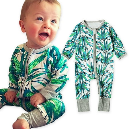 Yubatuo Toddler Infant Baby Boys Girls Romper Jumpsut Playsuit Long-sleeves Pants Romper Outfits Green 66
Yubatuo Toddler Infant Baby Boys Girls Romper Jumpsut Playsuit Long-sleeves Pants Romper Outfits Green 66