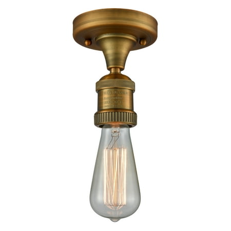 Innovations Lighting 517Nh-1C Bare Bulb 1 Light 5 Wide Flush Mount Ceiling Fixture -
Innovations Lighting 517Nh-1C Bare Bulb 1 Light 5 Wide Flush Mount Ceiling Fixture -