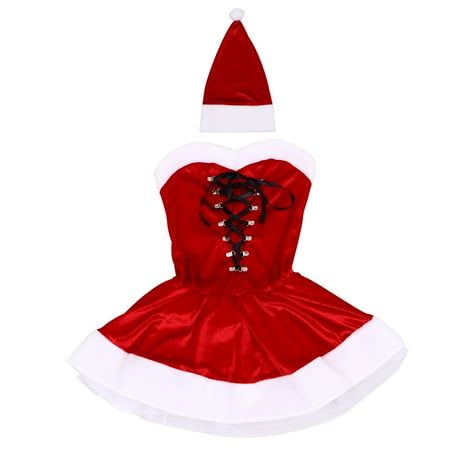 FRCOLOR 1 Set Christmas Sexy Dress Hat Women Stage Performance Costume Party Adornment
FRCOLOR 1 Set Christmas Sexy Dress Hat Women Stage Performance Costume Party Adornment