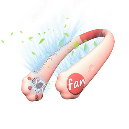 2023 Summer Savings Clearance! WJSXC Portable Fan Neck Personal Fan Leafless Rechargeable USB Powered 3 Speed Pink
2023 Summer Savings Clearance! WJSXC Portable Fan Neck Personal Fan Leafless Rechargeable USB Powered 3 Speed Pink