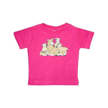Inktastic Cute Lamb Family Gift Baby Boy or Baby Girl T-Shirt