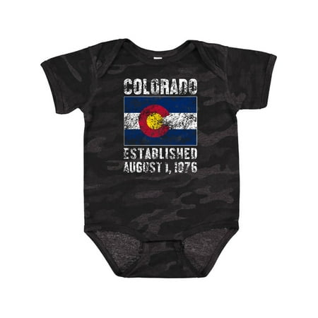 Inktastic Established August 1 1876 Colorado Flag Gift Baby Boy or Baby Girl Bodysuit
Inktastic Established August 1 1876 Colorado Flag Gift Baby Boy or Baby Girl Bodysuit
