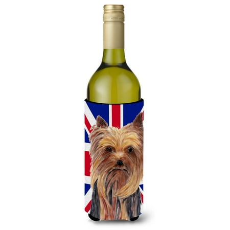 Carolines Treasures SC9822LITERK Yorkie with English Union Jack British Flag Wine Bottle Hugger Wine Bottle multicolor
Carolines Treasures SC9822LITERK Yorkie with English Union Jack British Flag Wine Bottle Hugger Wine Bottle multicolor