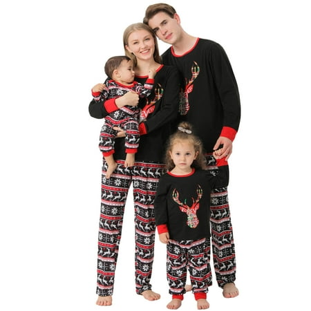 Dezsed Matching Family Pajamas Christmas Sleepwear New Cute Xmas Elk Print Family Pajamas Parent-child Suit Kids Black 3-4Years
Dezsed Matching Family Pajamas Christmas Sleepwear New Cute Xmas Elk Print Family Pajamas Parent-child Suit Kids Black 3-4Years
