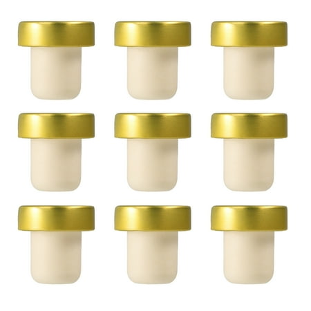 9pcs Wine Bottle Stoppers Practical Household Red Wine Bottle Plugs Beer Plugs