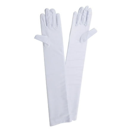 1 Pair Bride Long Sleeve Gloves Solid Color Breathable Wedding Party Formal Banquet Arm Gloves white
1 Pair Bride Long Sleeve Gloves Solid Color Breathable Wedding Party Formal Banquet Arm Gloves white