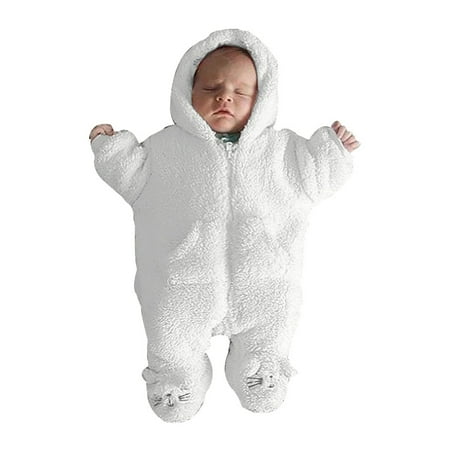 Baby Boy Girl Hooded Cartoon Flannel Romper Jumpsuit Warm Clothes For 9-12 Months
Baby Boy Girl Hooded Cartoon Flannel Romper Jumpsuit Warm Clothes For 9-12 Months