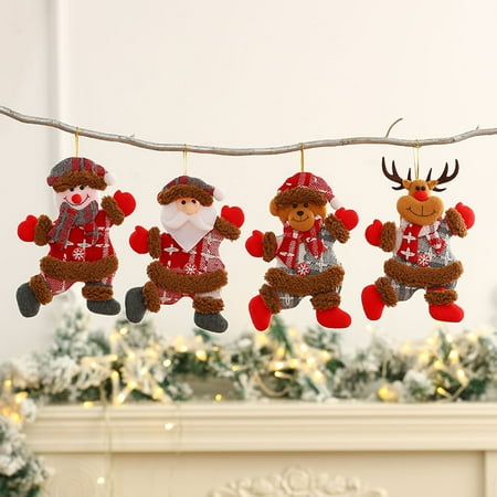 Yirtree Christmas Tree Ornament Cute Plush Cartoon Festive Reusable Decorate Dancing Snowmen Hanging Christmas Pendant for Xmas Party
Yirtree Christmas Tree Ornament Cute Plush Cartoon Festive Reusable Decorate Dancing Snowmen Hanging Christmas Pendant for Xmas Party