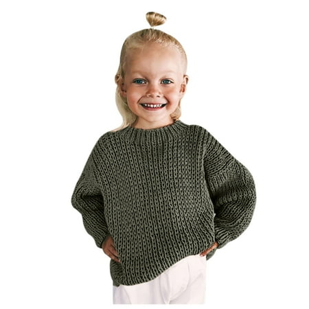 Dadaria Baby Boys Girls Clothes Newborn Winter Outfits 3M-5T Newborn Infant Kids Long Sleeved Solid Knit Pullover Sweater Tops Army Green 6 Toddler
Dadaria Baby Boys Girls Clothes Newborn Winter Outfits 3M-5T Newborn Infant Kids Long Sleeved Solid Knit Pullover Sweater Tops Army Green 6 Toddler