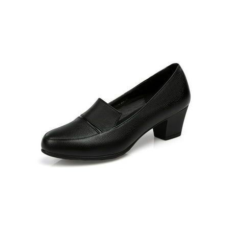 Ritualay Womens Dress Shoes Chunky Heels Comfort Loafers Retro Lightweight Office Shoe Wedding Walking Slip On Black Microfiber Leather Upper 9
Ritualay Womens Dress Shoes Chunky Heels Comfort Loafers Retro Lightweight Office Shoe Wedding Walking Slip On Black Microfiber Leather Upper 9