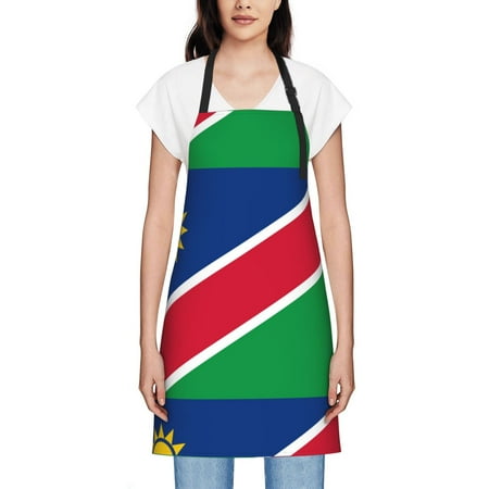 Women S Waterproof Apron Dirt Resistant And Wear-Resistant Adjustable Apron Suitable For Cooking Flower Arrangement Painting Housework Namibia Flag Namibian 
Women S Waterproof Apron Dirt Resistant And Wear-Resistant Adjustable Apron Suitable For Cooking Flower Arrangement Painting Housework Namibia Flag Namibian