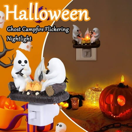 HOT! Halloween Night Light Flickering Flame Nightlight 3D Led Light Indoor Decorations Faux Flame Light Spooky Night Light for Bedroom Living Room Hallway
HOT! Halloween Night Light Flickering Flame Nightlight 3D Led Light Indoor Decorations Faux Flame Light Spooky Night Light for Bedroom Living Room Hallway