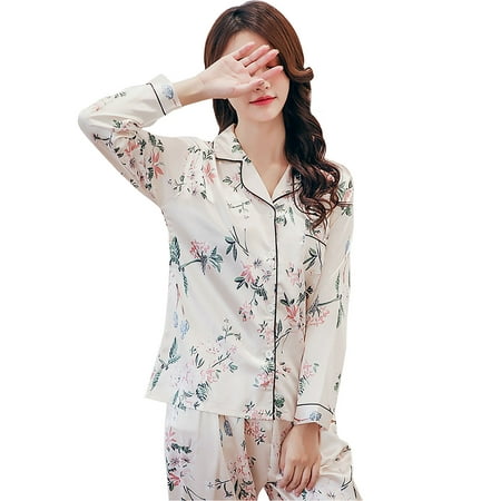 KAWELL Pajamas Set Long Sleeve Sleepwear Womens Button Down Nightwear Soft Pj Lounge Sets M-XXXL
KAWELL Pajamas Set Long Sleeve Sleepwear Womens Button Down Nightwear Soft Pj Lounge Sets M-XXXL