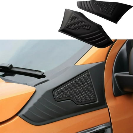 2Pcs Car Side Vent Hood Guard Decoration Trim for T6 T7 2016 2017 2018 2019 2020