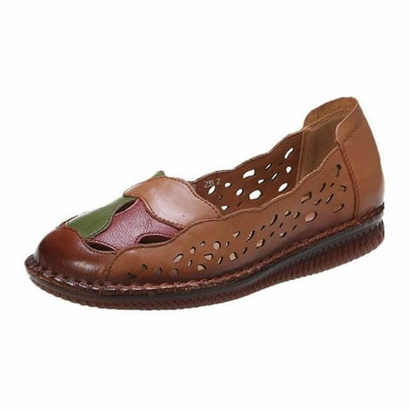 Women s Fashion Retro Hollow Shallow Mouth Soft Sole Flat Single Shoes Round Toe Green Lazy Shoes
Women s Fashion Retro Hollow Shallow Mouth Soft Sole Flat Single Shoes Round Toe Green Lazy Shoes
