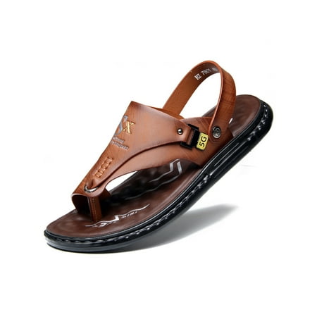 SIMANLAN Men Flat Sandal Slip On Flip-flops Comfort Thongs Sandals Walking Soft Sole Casual Shoe Outdoot Summer Beach Shoes Clip Toe Brown 5.5
SIMANLAN Men Flat Sandal Slip On Flip-flops Comfort Thongs Sandals Walking Soft Sole Casual Shoe Outdoot Summer Beach Shoes Clip Toe Brown 5.5
