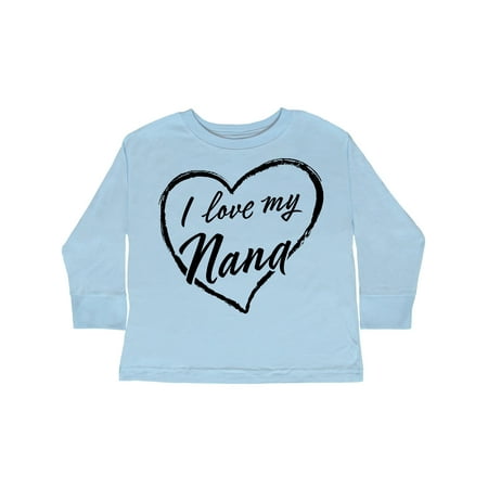 Inktastic I Love My Nana in Black Chalk Heart Gift Toddler Boy or Toddler Girl Long Sleeve T-Shirt
Inktastic I Love My Nana in Black Chalk Heart Gift Toddler Boy or Toddler Girl Long Sleeve T-Shirt
