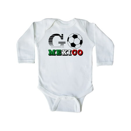 Inktastic Go Mexico- Soccer Football Gift Baby Boy or Baby Girl Long Sleeve Bodysuit
Inktastic Go Mexico- Soccer Football Gift Baby Boy or Baby Girl Long Sleeve Bodysuit