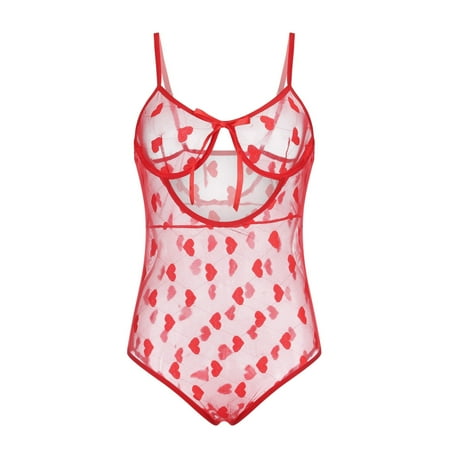BSDHBS Women s Lingerie Embroidery Lingerie Women Underwear Sleepwear Bodysuit Jumpsuit Teddy Love Lace Red Size M
BSDHBS Women s Lingerie Embroidery Lingerie Women Underwear Sleepwear Bodysuit Jumpsuit Teddy Love Lace Red Size M