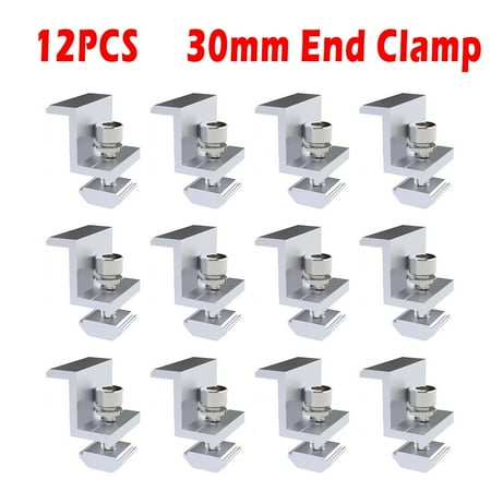 Leke Solar End Clamp Adjustable Solar Panel Bracket Clamp Wide Photovoltaic Support
Leke Solar End Clamp Adjustable Solar Panel Bracket Clamp Wide Photovoltaic Support