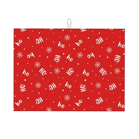 Honeii Christmas Print Kitchen Drying Mat Coffee Bar Mat Hide Stain Coffee Maker Mat for Countertops Coffee Pot Dish Drying Mat
Honeii Christmas Print Kitchen Drying Mat Coffee Bar Mat Hide Stain Coffee Maker Mat for Countertops Coffee Pot Dish Drying Mat