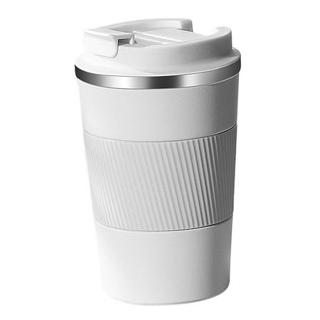 Travel Mug Insulated Coffee Cup with Leak Lid 510ml/380ml Vacuum Insulation Stainless Steel for Hot with water Mug Compact & Lightweight - 510ml White
Travel Mug Insulated Coffee Cup with Leak Lid 510ml/380ml Vacuum Insulation Stainless Steel for Hot with water Mug Compact & Lightweight - 510ml White